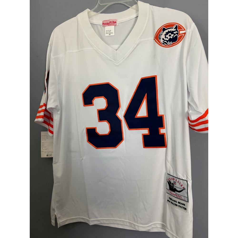Walter Payton 1985 Bears Jersey — Mitchell & Ness Authentic — Size 48